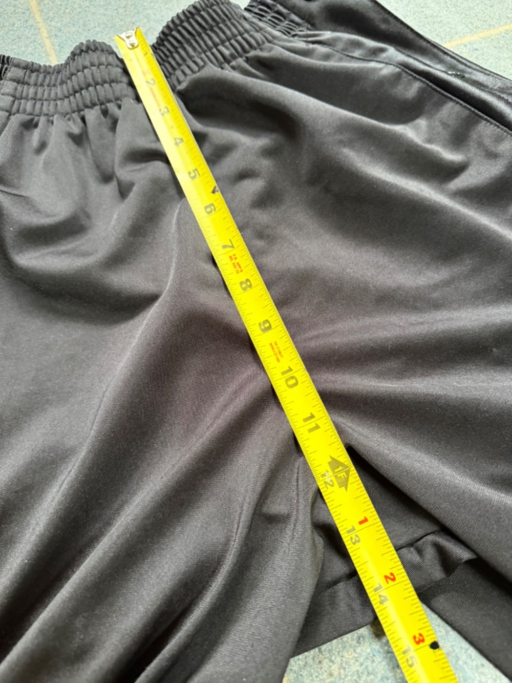 NIKE Black Tear Away Basketball Pants - "RESPECT" Model - Y2K Era - Picture 11 of 16